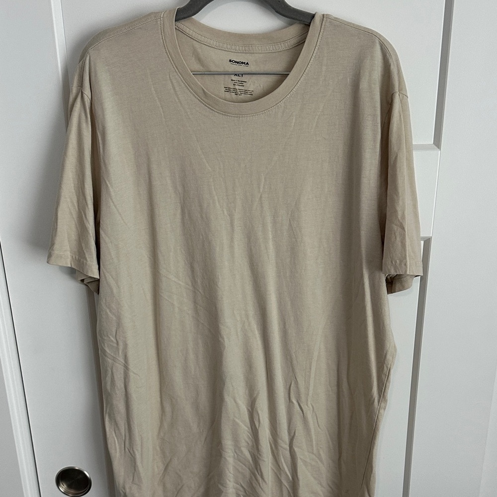 Sonoma Light Tan Short Sleeve Tee
